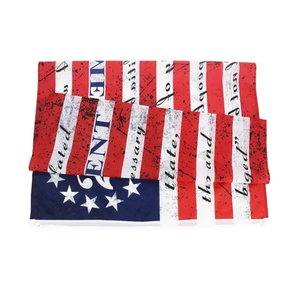 Patriotic 13 Star Flag 3ftx5ft - Picture 2 of 5
